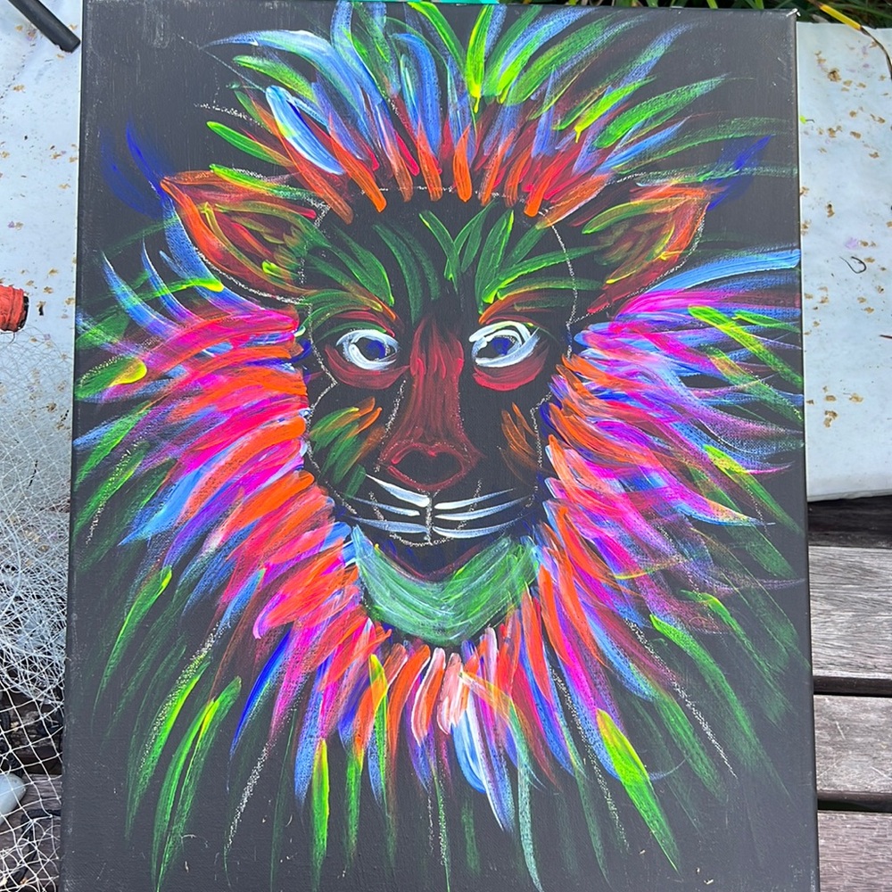 Canvas painting